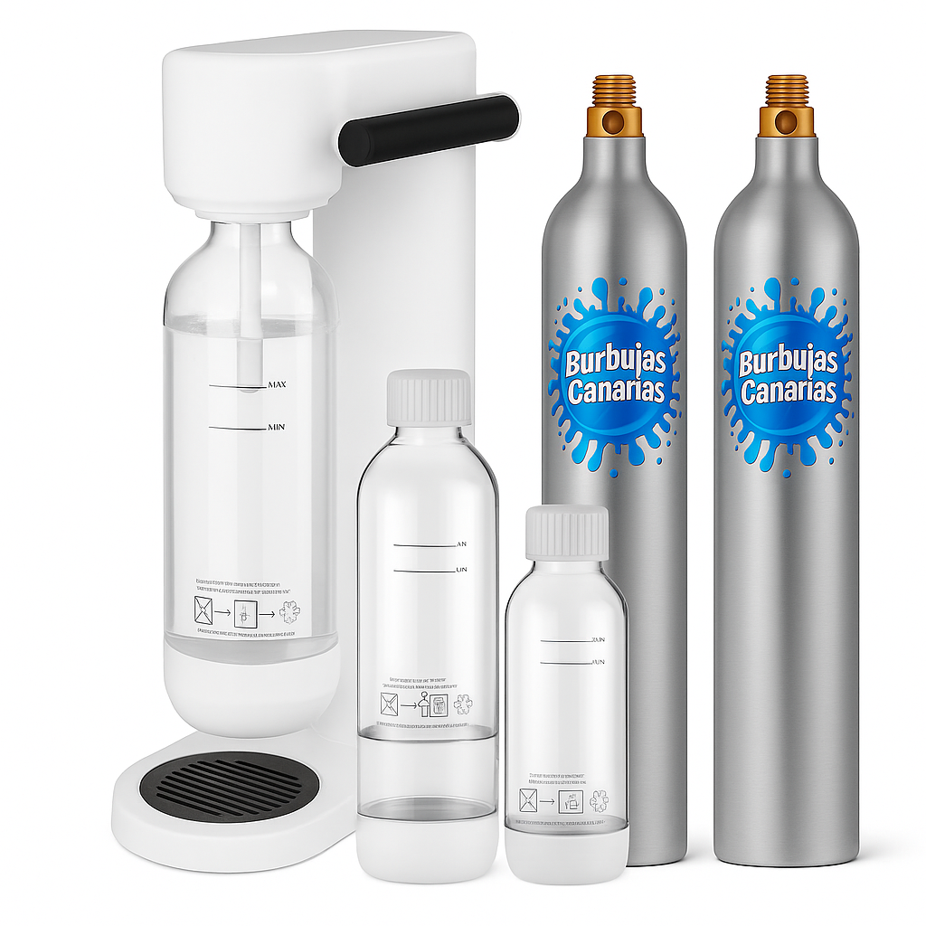 Pack Gasificadora Blanca + Accesorios