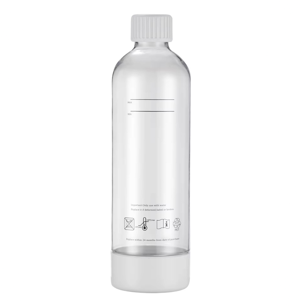 Botella reutilizable de 1L (contenido útil 0,9 L)