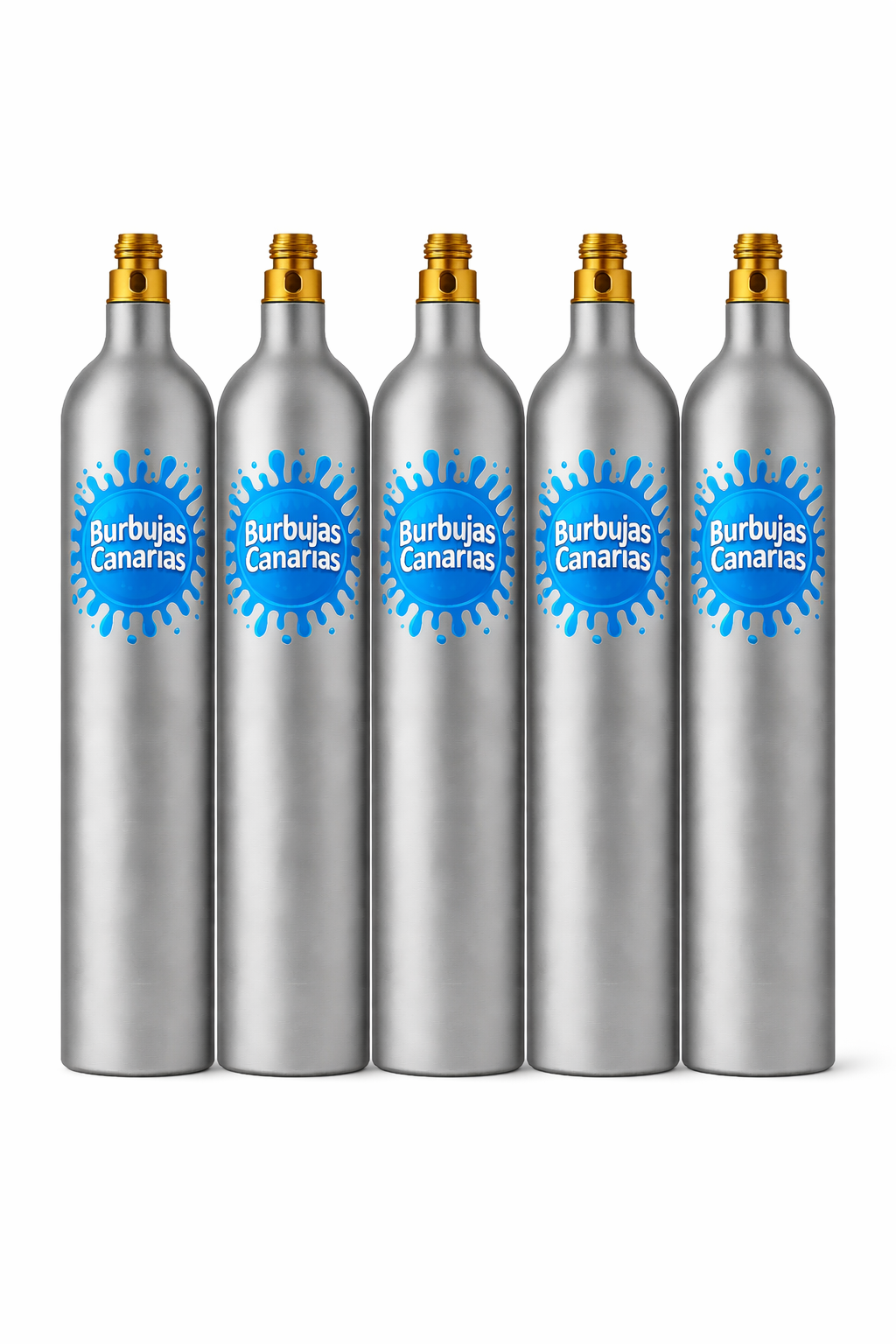 Pack 5 Bombonas CO₂